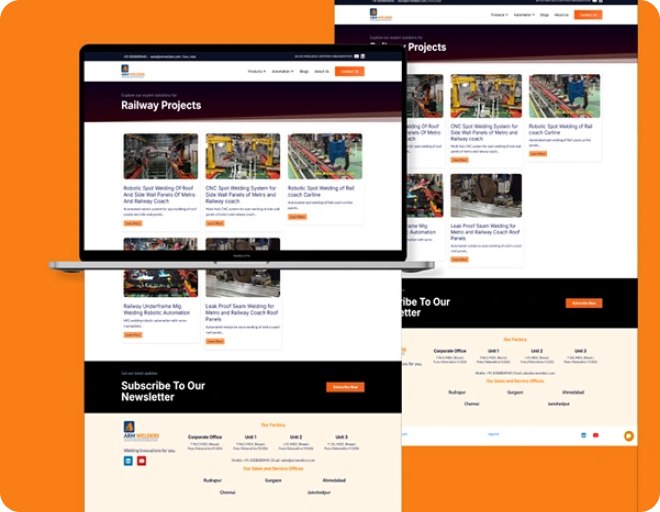 Railway projects page