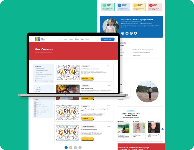 Flora Language Solutions Instagram creative