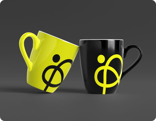 Restorya branded mugs preview